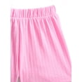 thumbnail image 3 of Wonder Nation Toddler Girls Ribbed Tank Top and Shorts 2-Piece Set, Sizes 12M–5T, 3 of 3