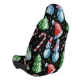 thumbnail image 2 of Fotbe Disco Mirror Ball Snowman Funda para Asiento de Auto con Estampado – Impermeable y Antisudor – Ajuste Universal, Lavable a Máquina, Antideslizante (1 Pieza), 2 of 5