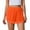 Orange, variant on purcolt Women's Gym Workout Shorts Elastic High Waisted Split Running Shorts Lightweight Quick Dry Athletic Shorts