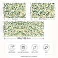 thumbnail image 2 of Yayeee Pillowcase Standard Size Set of 2 Satin Wrinkle Resistant Pillow Case, Olive Leaf, 2 of 8