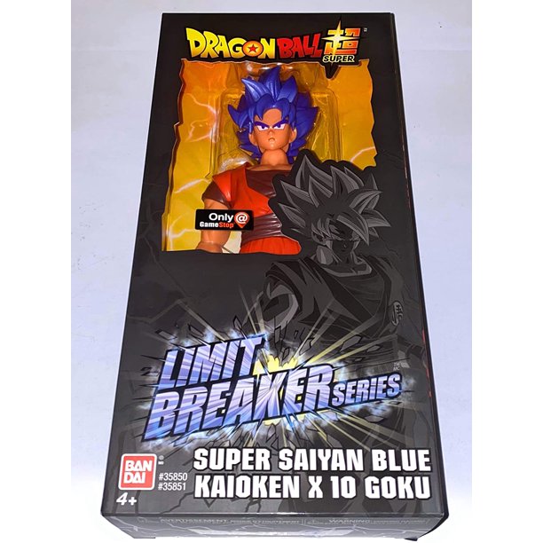 Bandai Dragon Ball Z Super Saiyan Goku Limit Breaker Kamehameha X10 Figure Dragon Ball Super Limit Breaker Series Super Saiyan Blue Kaioken X 10 By Brand Bandai Walmart Com Walmart Com