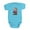 Turquoise, variant on CafePress - Power Rangers Disco - Cute Infant Bodysuit Baby Romper - Size Newborn - 24 Months