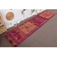 thumbnail image 3 of Turkish Rug, Kitchen Rug, 2.4x9.8 ft Runner Rug, Moroccan Rugs, Vintage Rug, 3 of 9