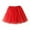 Red, variant on Idoravan Women's Basic Versatile Skirt Clearance Women Ballet Layered Organza Lace Mini Skirt