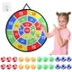 thumbnail image 1 of Juego de mesa de dardos para niños Plzoslly, 74 cm, 24 bolas adhesivas para interiores, 1 of 6