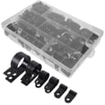 thumbnail image 6 of WAXIAYU 200pcs Cable Clamps Wire Clamps Cable Protection Clips Assortment Wire Fixing Clips, 6 of 8
