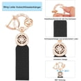 thumbnail image 4 of for Audi Key Fob Cover 3 Buttons TPU Soft Key Shell Case Fit for Audi A1 A3 A4 A6 A8 Quattro Q3 Q7 S3 S6 RS3 RS6 R8 TT TTS Flip White Car Key Protector with Bling Keychain, 4 of 6