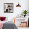 thumbnail image 3 of Stupell Industries Eclectic Bun Voyage Traveling Rabbit Gray Floating Frame Canvas Art, 18 x 18, by Lucia Heffernan, 3 of 8