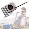 thumbnail image 3 of Disipador de Calor Activo JShteea para Raspberry Pi 5 Ventilador Oficial Metal, 3 of 9