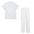 thumbnail image 1 of Women's Scrubs Set Scrub Top and Pants Scrubs Set, 1 of 3
