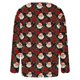 thumbnail image 5 of Cárdigan de mujer, cárdigan de manga larga, ahuecado, color sólido, chaqueta informal, parte superior de poliéster para mujer, 5 of 6