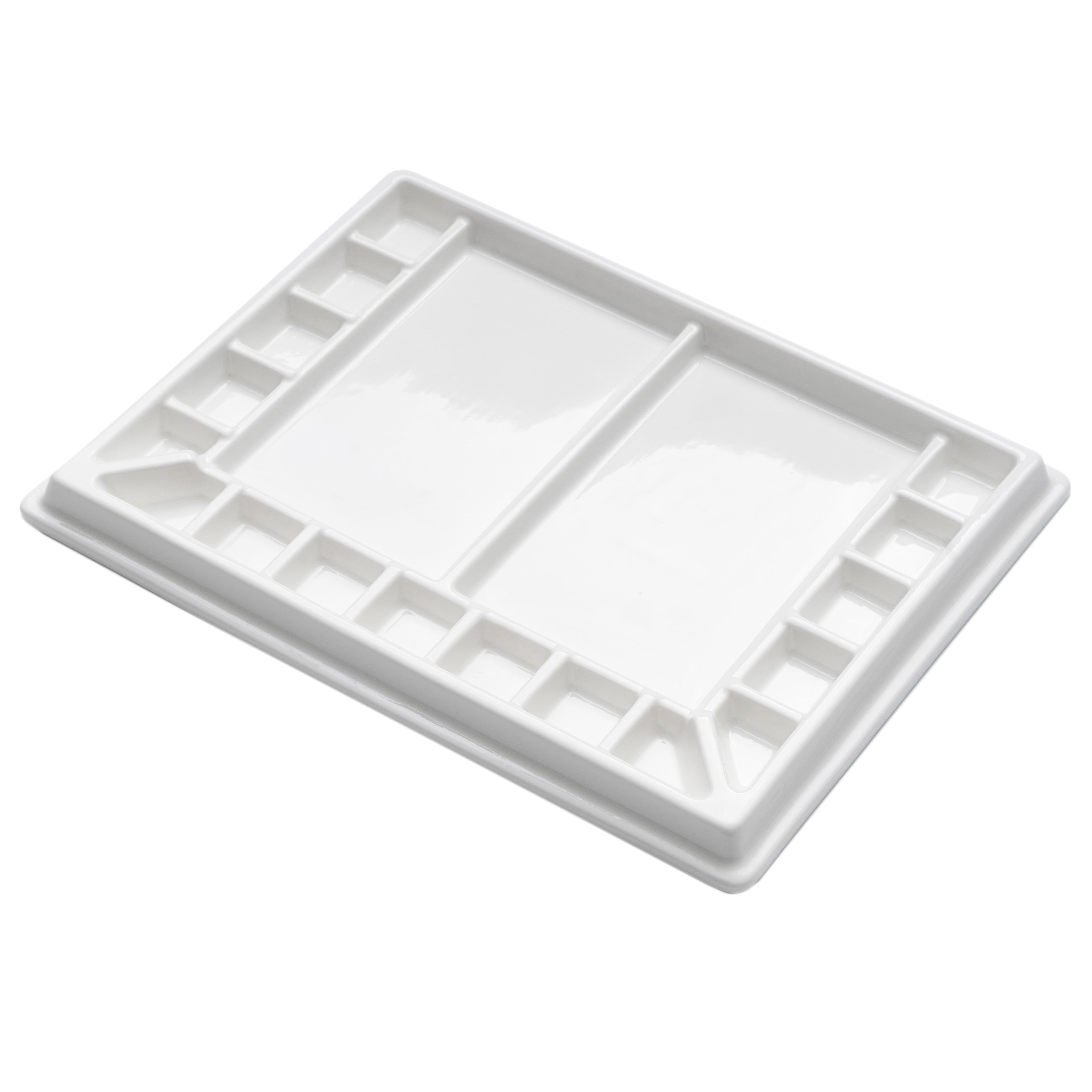 Artist's Loft Large Rectangle Porcelain Palette, 8 Pack