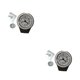 thumbnail image 3 of Advancent Reloj de pared de PVC para baño, portátil, desmontable, impermeable, montado en la pared, a prueba de humedad, relojes de cocina para Type2 NO2, 3 of 6