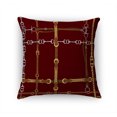 thumbnail image 3 of BRIDAL & BITS PLAID RED Accent Pillow By Kavka Designs, 3 of 3