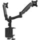 thumbnail image 4 of Brazo articulado doble para Monitor NZXT hasta 32 pulgadas Ajustable Negro MN-VMDM0-B1, 4 of 5