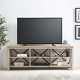 thumbnail image 2 of Henn&Hart 68" White Oak/Metal TV Stand, 2 of 8