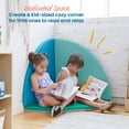 thumbnail image 3 of ECR4Kids SoftZone All-Around Modular Activity Play Mat, Reading Nook, Contemporary, 4-Piece, 3 of 9