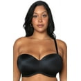 thumbnail image 4 of Women's Curvy Couture 1290 Smooth Strapless Multi-Way Uplift Bra (Black 46DDD), 4 of 12