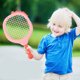 thumbnail image 4 of 1 juego de raqueta de tenis para niños con pelota de bádminton para deportes al aire libre y entrenamiento Juguete divertido para niños y niñas, 4 of 7