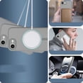 thumbnail image 6 of for iPhone 16e Magnetic Case Support Wireless Charging, Shockproof Military-Grade Protection Cover, Slim Anti-Scratch Phone Case for iPhone 16e Match with Car Mount Holder, Gray, 6 of 6