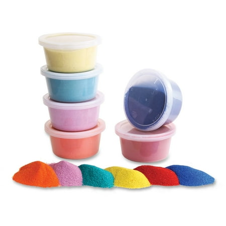 UPC: 0081187296066 | Hygloss HYX29606 6-color Colored Sand Pack 6 / Set Assorted