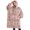 Pink Cow Dessert, variant on Oversized Wearable Blanket Hoodie,Pink Cow Dessert Bow Pattern Sherpa Blanket Hoodie with Super Pockets,Super Warm Fuzzy Pullover for Women & Men
