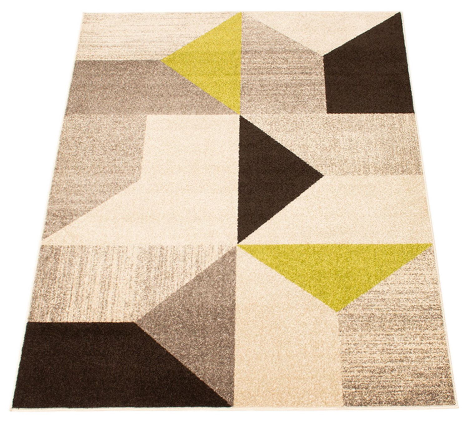 Tapis d'Interieur ECARPET Géométrique, pour Chambre à Coucher et Salon Collection Harlow