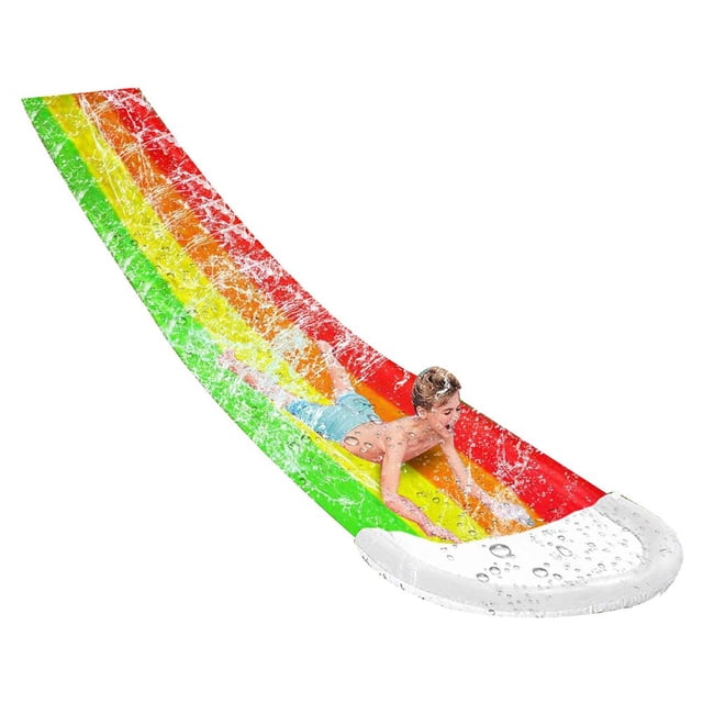 Tobogán de agua inflable para niños, juguetes de agua al aire libre para patio trasero, regalos de verano, 2023