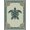 Blue Beige, Pattern 19, variant on Design&I 8'x10' Washable Area Rug Sleek Flatweave Pet Friendly Nautical Ocean Tropical With Seashell Border Sea Flowing Dynamic for King Size Bedroom, Under Bed