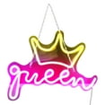 thumbnail image 2 of LED Neon Sign, Neon Lamp Drop  USB Powered Crown Queen  for Party for Kids Room, 2 of 8