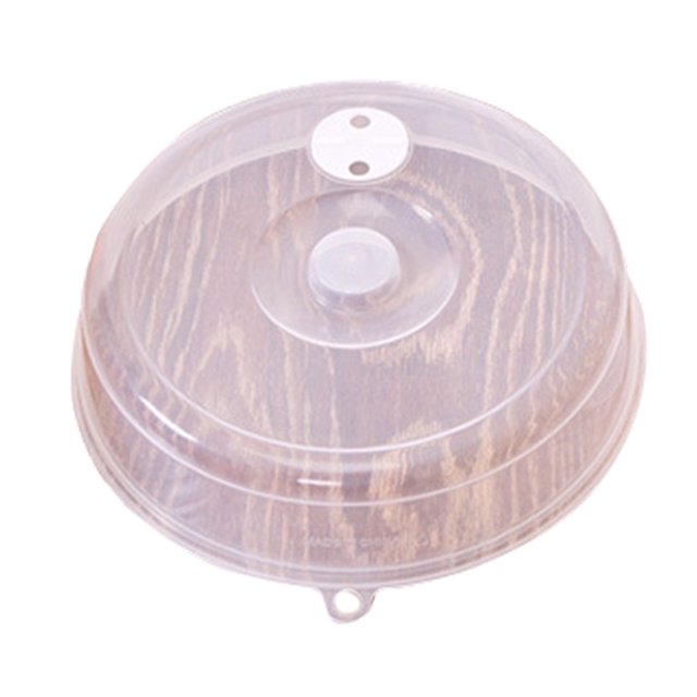 tamizeot Couvercle de Four à Micro-Ondes Rond Remplacement Lavable Anti-Éclaboussures Résistant à l'Huile Accessoires de Vapeur 23x5.5cm 1Ensemble
