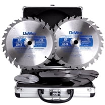DOWOX Dado Saw Blade Set, 8 Inch Stacked Dado Blade, Dados with 24 Tooth and 5/8 Inch Bore for Table Saws, 23 Pieces