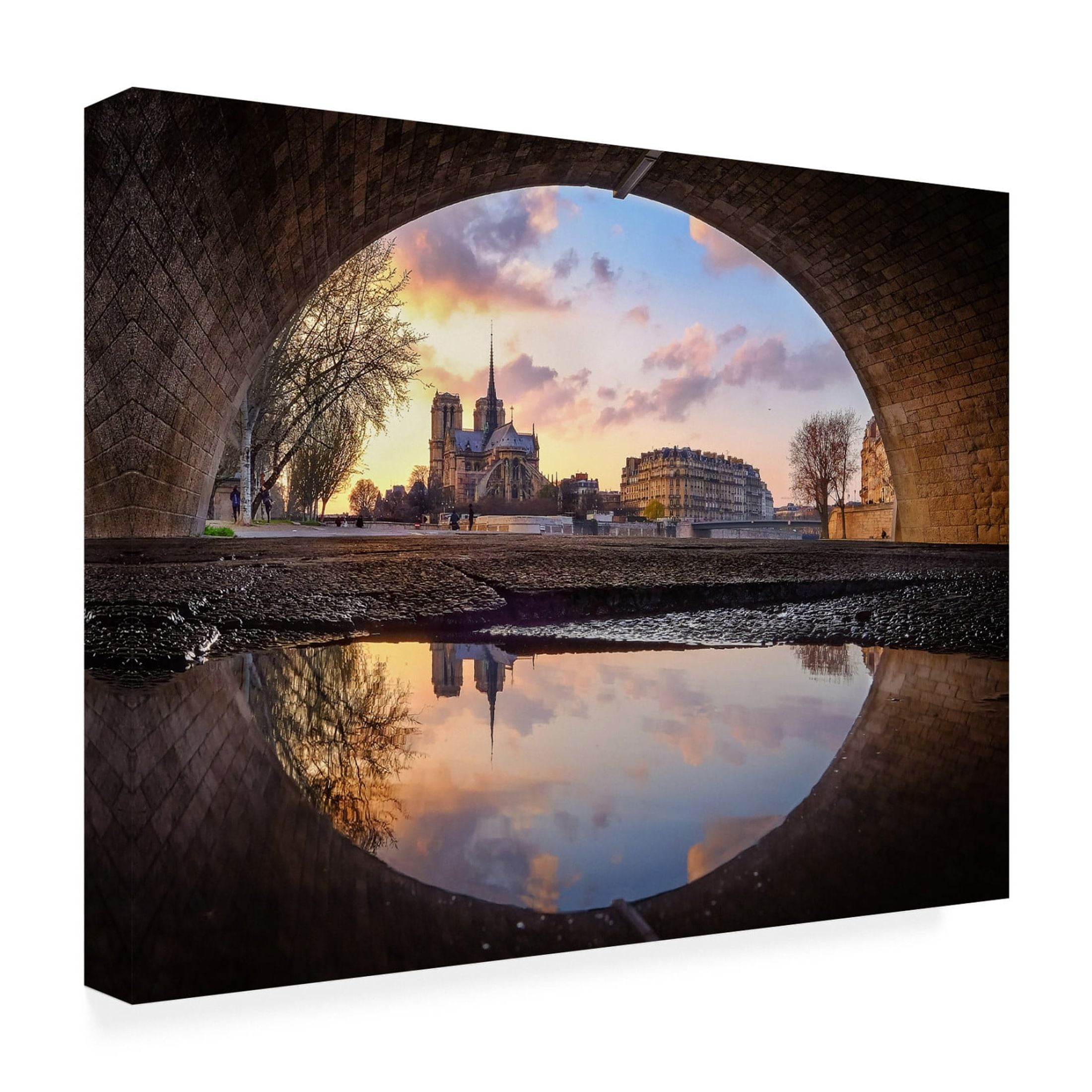 Canvas Wall Art - Charly Lataste 'The Eye' Wall Art for Living Room, Bedroom, or Office Décor by Trademark Fine Art - 19 x 14 Inches