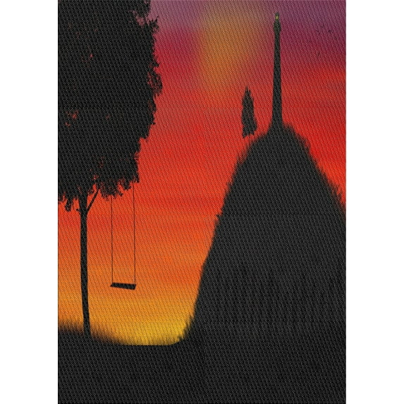 Ahgly Company Machine Washable Indoor Rectangle Transitional Chestnut Brown Area Rugs, 5' x 8'