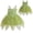 Only Dress, variant on Green Costume with Headband Wing for Girls Fairy Cosplay Dress Up for 18M-6Y