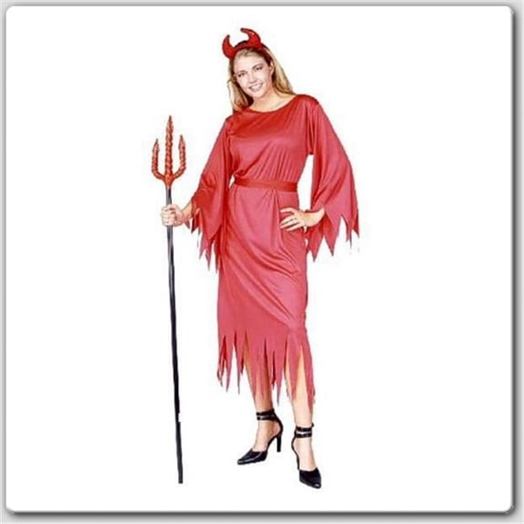 Devil Lady Costume - Size Adult