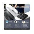 thumbnail image 4 of External CD DVD Drive Player CD Burner with USB 3.0/USB-C Ports Hub and SD Card Reader, Portable CD DVD ROM +/-RW Optical Disk Drive Writer for Laptop PC Windows 11/10, Mac, Linux Computer, 4 of 7