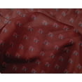 thumbnail image 4 of oneOone Silk Tabby Fabric Leaves & Floral Block Print Fabric BTY 42 Inch Wide, 4 of 4