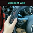 thumbnail image 4 of Steering Wheel Cover Great Grip with 3D Honeycomb Anti-Slip Design, Universal 15 Inch (All Black), 4 of 6
