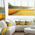 thumbnail image 1 of Amazing Yellow Mountain Meadow - Extra Large Landscape Canvas Art, 1 of 3
