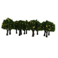 thumbnail image 3 of 40pcs 1/300 Yellow + Orange Fruit Deep Green For 00 Scale SUIT Layout 4CM, 3 of 8