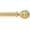 Gold, variant on eTeckram 5/8" Single Curtain Rod with Boule Finials,Pewter,28‘’-48‘’