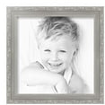 thumbnail image 2 of ArtToFrames 12" x 12" Classic Antique Silver Picture Frame, 12x12 inch Silver Wood Poster Frame (WOM-4926), 2 Pack, 2 of 4