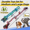 thumbnail image 2 of Juguetes de cuerda para perros Eefitoys, resistentes, para masticadores agresivos, 2 of 7