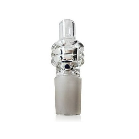 VAPOR HOOKAHS GLASS HOOKAH HOSE STEM ADAPTER: SUPPLIES FOR HOOKAHS – This narguile pipe accessory is made of glass parts. They are clear accessories for your Vapor Glass shisha (The Best Glass Pipes)