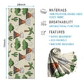 thumbnail image 2 of Beige Cartoon Dinosaurs Volcanoes Cacti Pattern Hot Yoga Mat Towel Non Slip for Hot Yoga - Quick-Drying Yoga Mat Cover with 4 Corner Pockets with Travel Bag - Hot Yoga Towel Non Slip 74"x26", 2 of 6