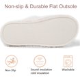 thumbnail image 4 of Northblanc Womens Fuzzy Open-toe Slippers Soft Comfy Memory Foam Indoor House Shoes, 4 of 9