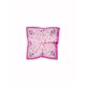 thumbnail image 2 of INSPIRAR CHIC 5 Pcs Bufandas para Mujeres Cuadradas Ligeras de Rayas Retro Kerchief Neckerchief 5pcs-50x50cm Rosa Fucsia, 2 of 4