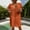 Orange, variant on Leesechin Kimonos for Women Cardigan Trendy Beach Lightweight Solid Hem Cover Up Swimwear