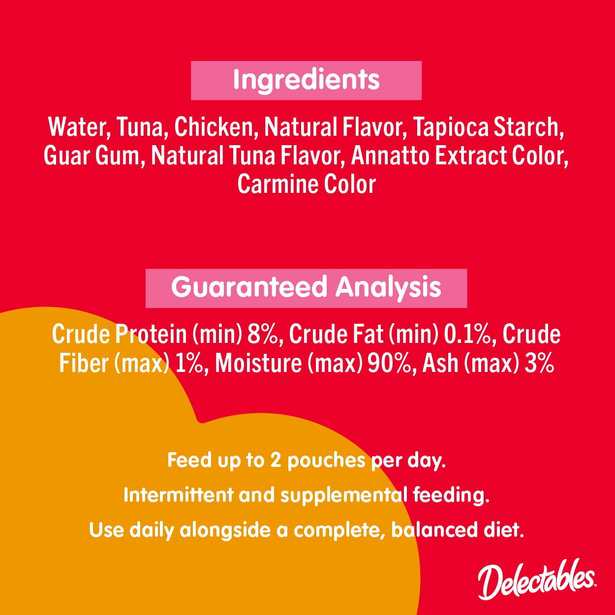 Hartz Delectables Bisque Tuna & Chicken Lickable Wet Cat Treats, 1.4oz (5 Count)
